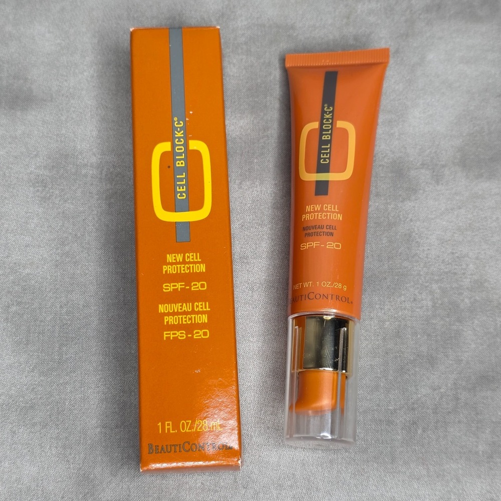 BeautiControl Cell Block-C New Cell Protection 1oz Anti-aging New in Box